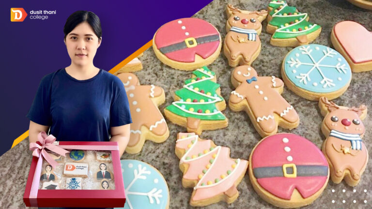 “Send happiness with Royal Icing Cookies”, Fon-Chutima Vatayakorn, DTC alumni with eye-pleasing royal icing cookies