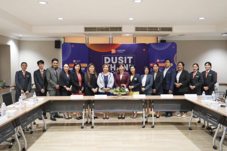 Dusit Thani College signs MoU with Sarasas Witaed Ratchaphruek School and Sarasas Witaed Samutsongkhram School