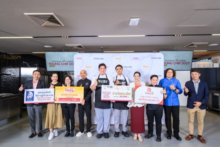 Dusit Thani College continues to achieve victory, gaining the winner prize in Gourmet & Cuisine Young Chef 2023