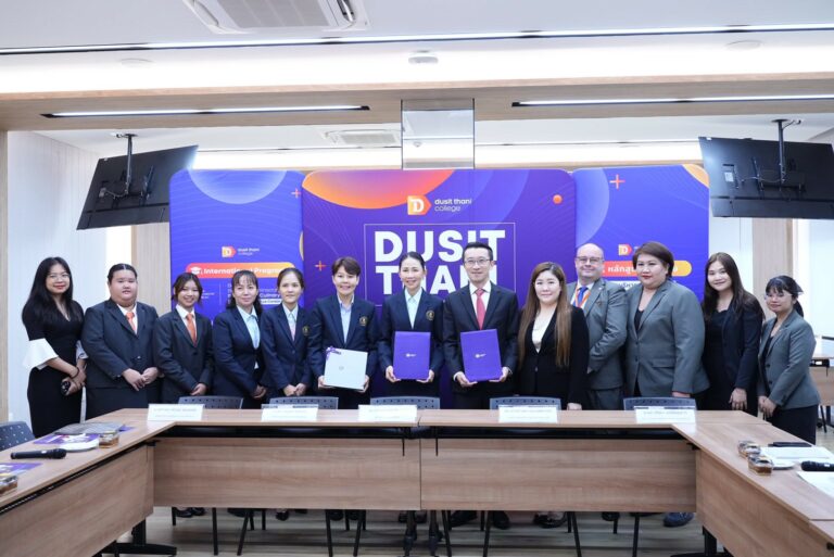 Dusit Thani College signs MoU with Srisuvit School