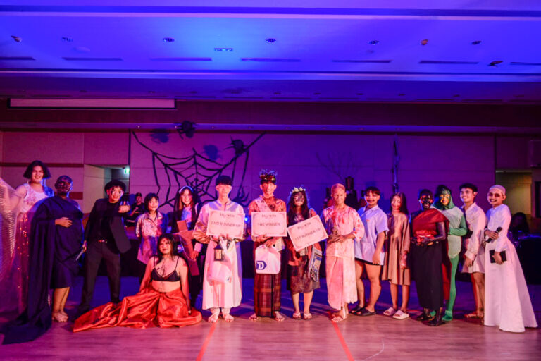 DTC students learn creativity and internationalization through Halloween party 
