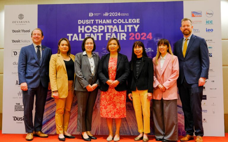 Dusit Thani College supports growth in tourism business by hosting Hospitality Talent Fair 2024