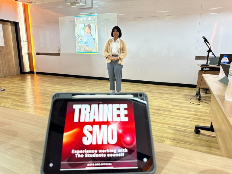 เตรียมความพร้อม Trainee Smo พร้อมขับเคลื่อนกิจกรรมวิทยาลัยดุสิตธานี 