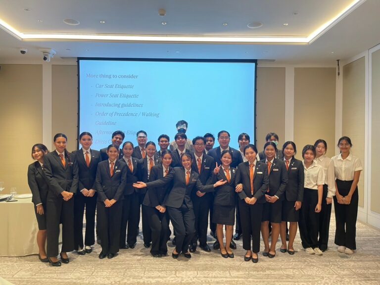 International Program Students Experience Luxury Hospitality at the Reimagined Dusit Thani Bangkok 