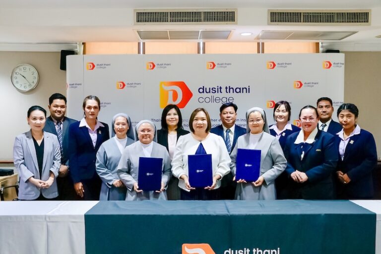 วิทยาลัยดุสิตธานีเซ็น MoU กับโรงเรียนเซนต์โยเซฟระยองและโรงเรียนอัสสัมชัญคอนแวนต์ ลำนารายณ์