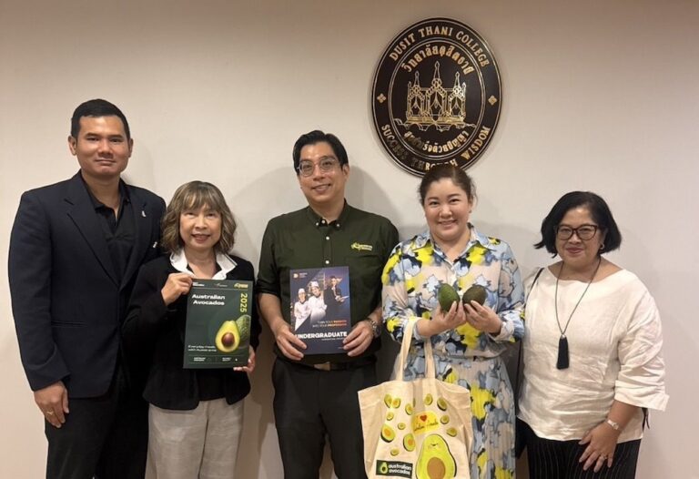 Austrade และ Avocados Australia จากออสเตรเลียเยือนวิทยาลัยดุสิตธานี