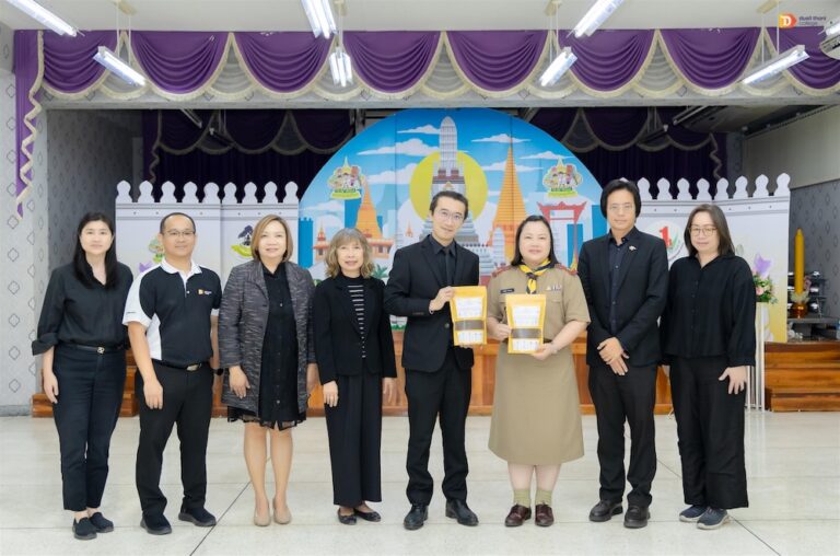 วิทยาลัยดุสิตธานี ร่วมมือ โรงเรียนแก่นทองอุปถัมภ์ ส่งเสริมงานมวลชนสัมพันธ์ จัดกิจกรรม Heart and Value 