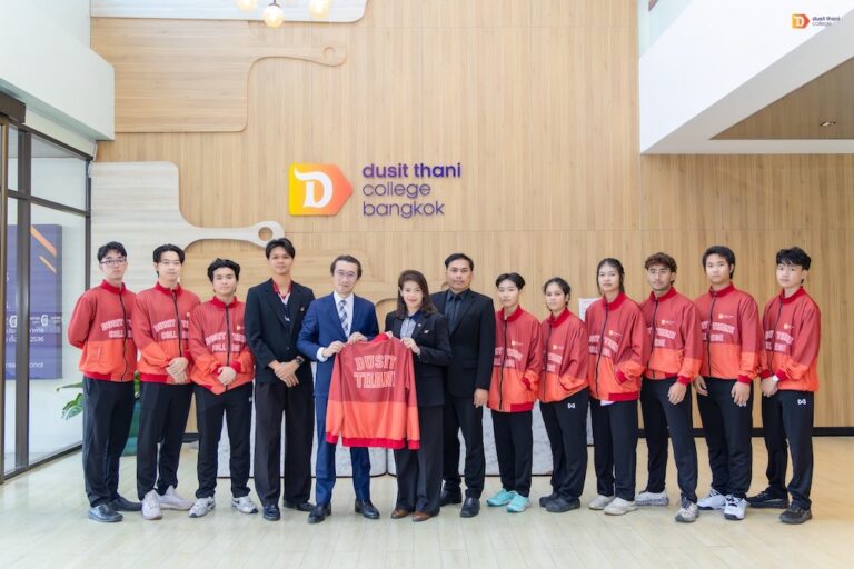 ทัพนักกีฬาวิทยาลัยดุสิตธานีเตรียมสู้ศึกกีฬามหาวิทยาลัยแห่งประเทศไทย ครั้งที่ 51 