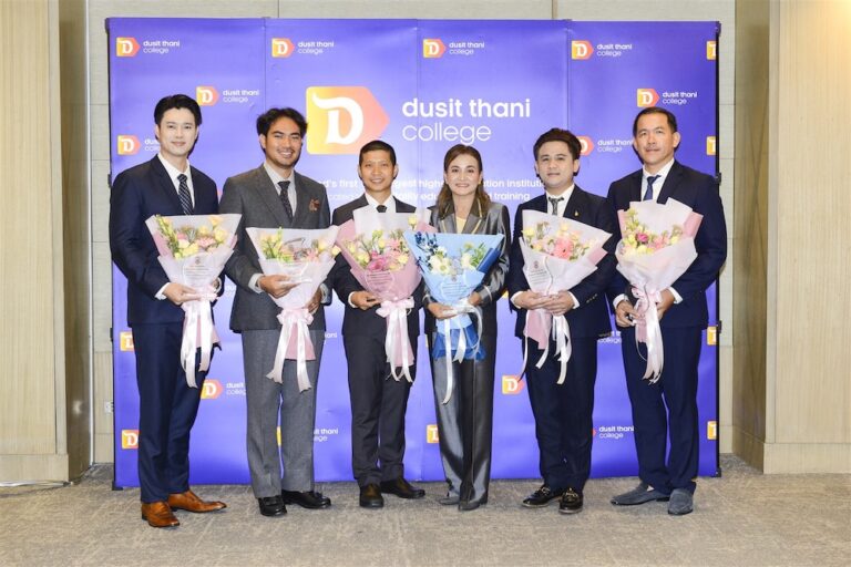 วิทยาลัยดุสิตธานีเชิดชู 6 ศิษย์เก่าผู้สร้างคุณประโยชน์ต่อสังคมและสร้างชื่อเสียงให้สถาบัน