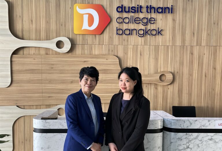 ศิษย์เก่าป.โท วิทยาลัยดุสิตธานี ผู้เชี่ยวชาญด้าน Housekeeping และ Laundry ถ่ายทอดประสบการณ์จริงแก่นักศึกษาหลักสูตร Hospitality Management (นานาชาติ) 