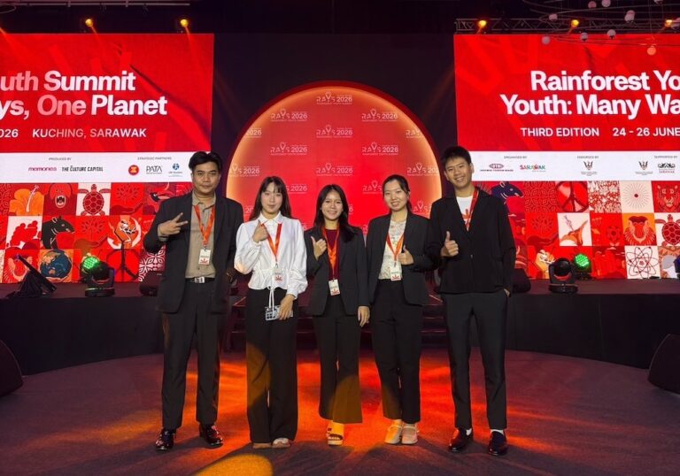 นักศึกษาวิทยาลัยดุสิตธานีรับทุนดูงาน RAYS 2026 ที่มาเลเซีย