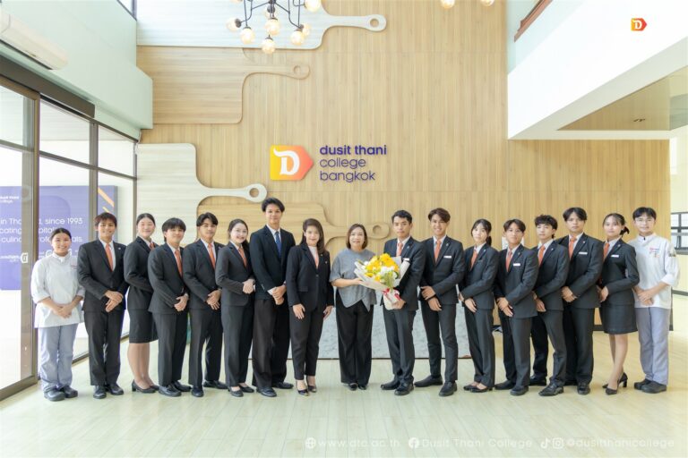 เปิดบทบาทผู้นำนักศึกษารุ่นใหม่! ทีมสโมสรนักศึกษา วิทยาลัยดุสิตธานี ปีการศึกษา 2569 พร้อมขับเคลื่อน 5 นโยบาย ยกระดับกิจกรรมนักศึกษาสู่คุณภาพ 